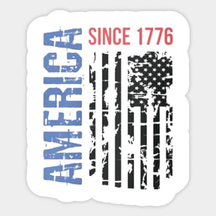 4th of July Sticker